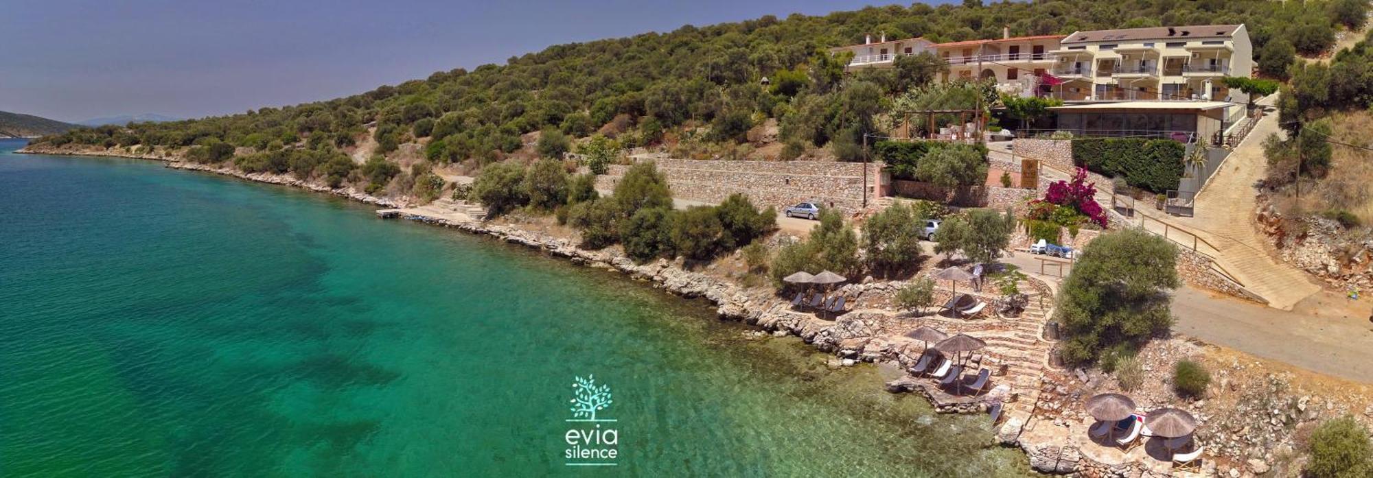 Evia Silence Aparthotel Boufalo Buitenkant foto